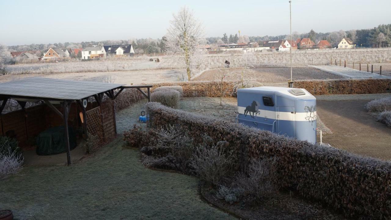 Ferienwohnung Wiesenblick Buchholz Exterior foto